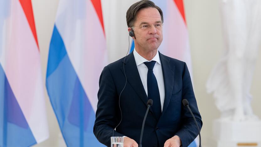 Nyderlandų premjero M. Rutte vizitas Lietuvoje