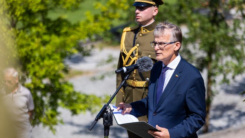 Nepriklausomybės Akto signataro A. Sakalo laidotuvės