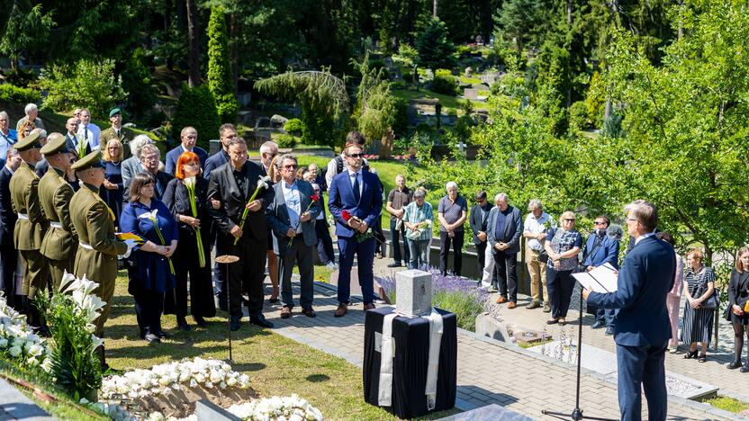 Nepriklausomybės Akto signataro A. Sakalo laidotuvės