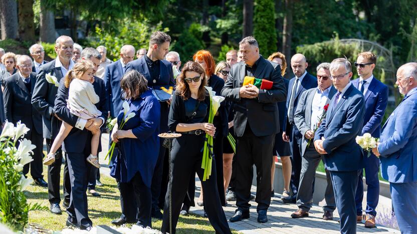 Nepriklausomybės Akto signataro A. Sakalo laidotuvės