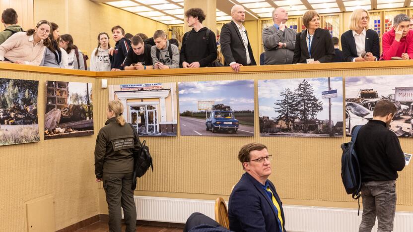 Konferencija „Metai karo Ukrainoje“ Seime