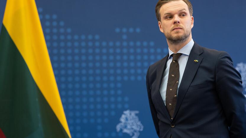 Užsienio reikalų ministras Gabrielius Landsbergis