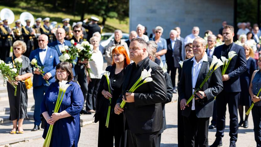 Nepriklausomybės Akto signataro A. Sakalo laidotuvės