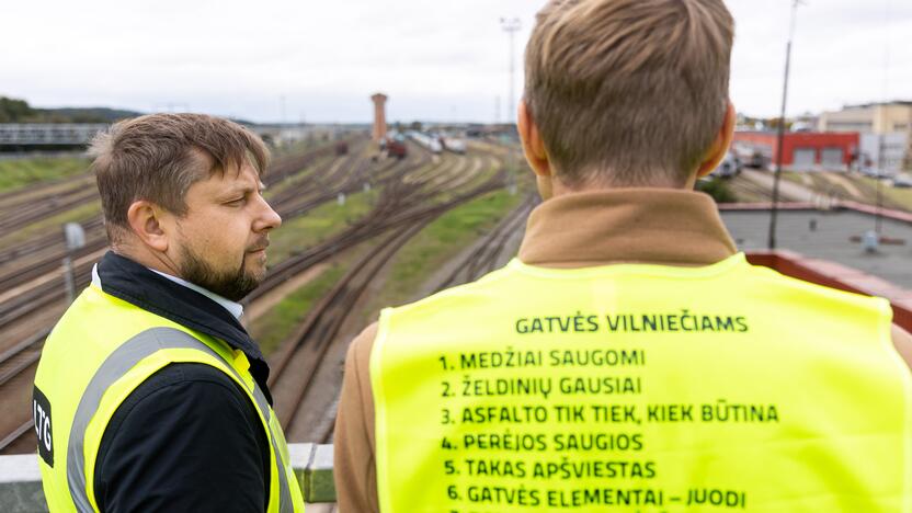 Planuojama keisti Vilniaus pramoninę geležinkelių teritoriją