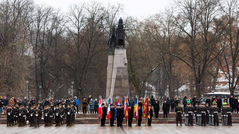 104-ųjų Lietuvos kariuomenės atkūrimo metinių minėjimas