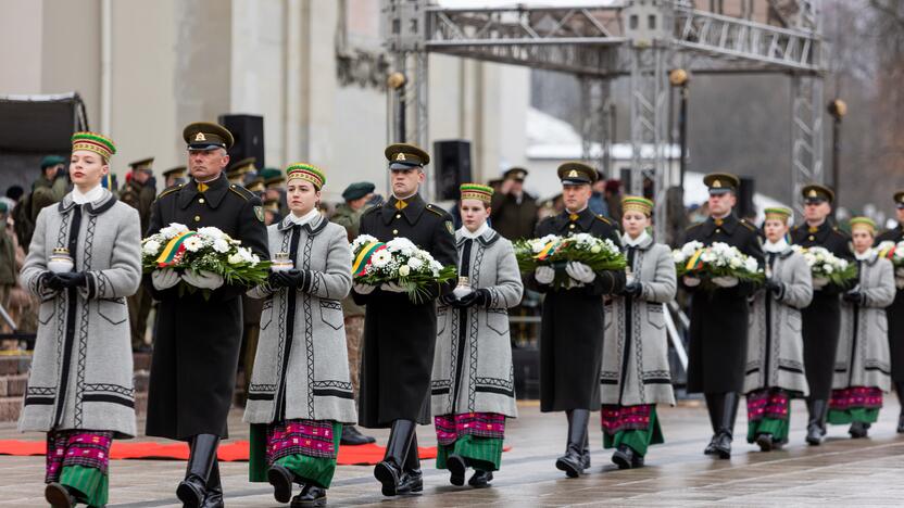 104-ųjų Lietuvos kariuomenės atkūrimo metinių minėjimas