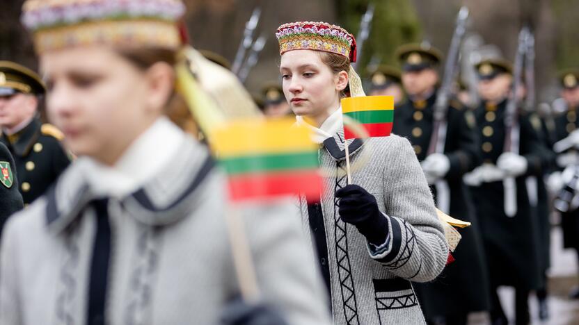 Lietuvos vėliavos dienos ceremonija