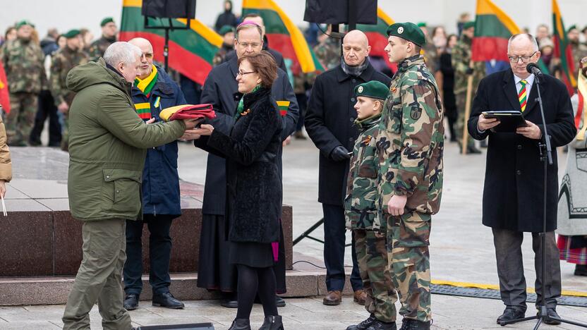 Lietuvos vėliavos dienos ceremonija