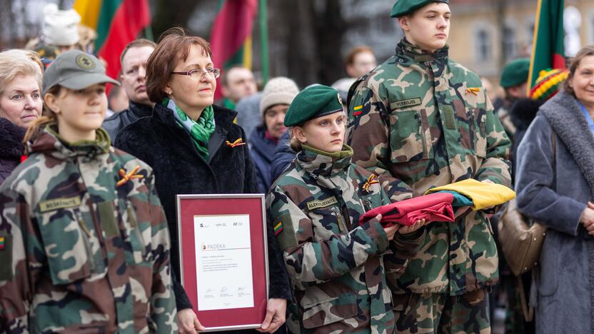 Lietuvos vėliavos dienos ceremonija