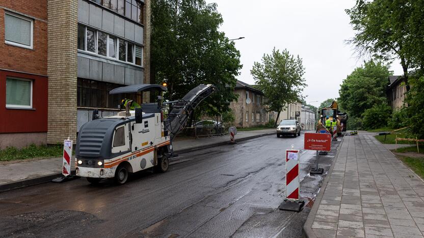 Vilniaus gatvių atnaujinimo darbų pristatymas