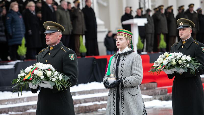 Iškilminga rikiuotė Kariuomenės dienos proga