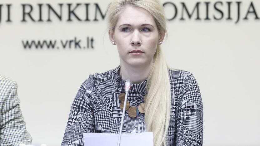 VRK pirmininkė Laura Matjošaitytė