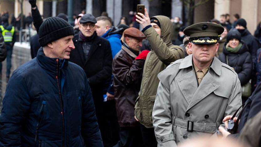 Protestas prie Seimo Sausio 13-ąją