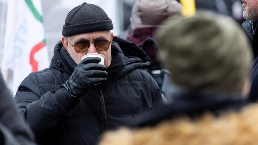 Protestas prie Seimo Sausio 13-ąją