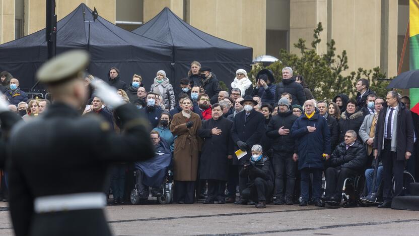 Protestas prie Seimo Sausio 13-ąją