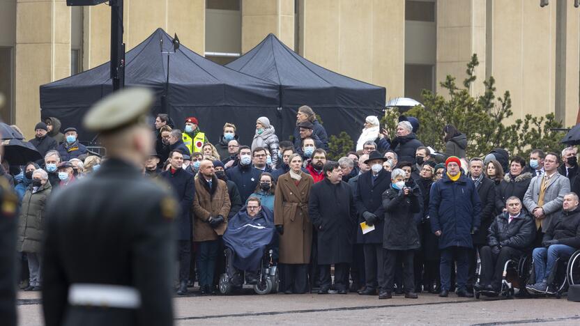 Protestas prie Seimo Sausio 13-ąją