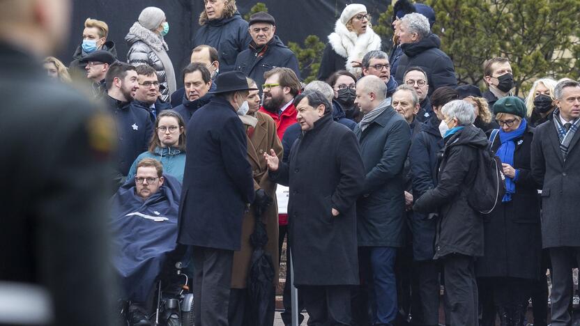 Protestas prie Seimo Sausio 13-ąją