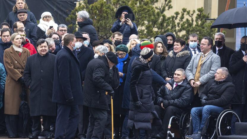 Protestas prie Seimo Sausio 13-ąją