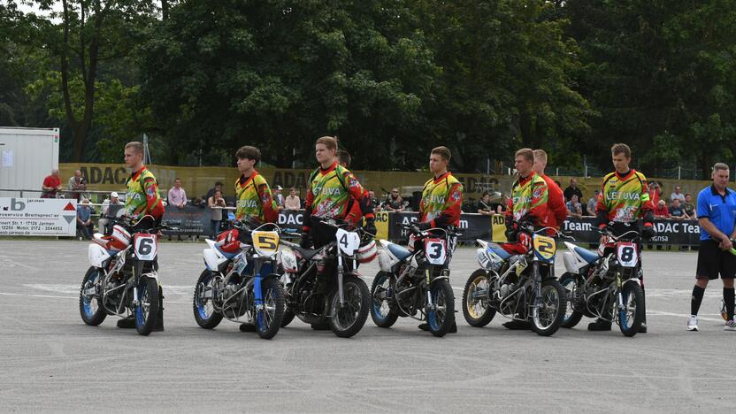 Sėkmė: pernai Lietuvos aštuoniolikmečiai iškovojo Europos jaunimo motobolo čempionato bronzos medalius.