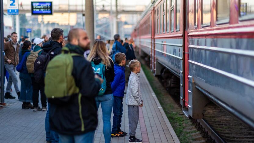 Prioritetai: šiemet jau daugiau nei 2,5 mln. keleivių rinkosi geležinkelio paslaugas.