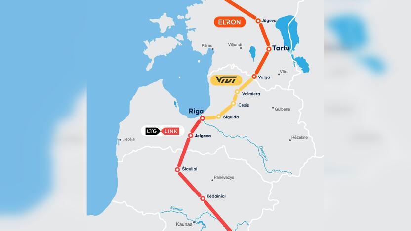 Nuomonė: anot „Vivi“ vadovo R. Nesporo, sujungti Baltijos šalis susisiekimu geležinkeliais būtina dar prieš baigiant „Rail Baltica“ projektą.