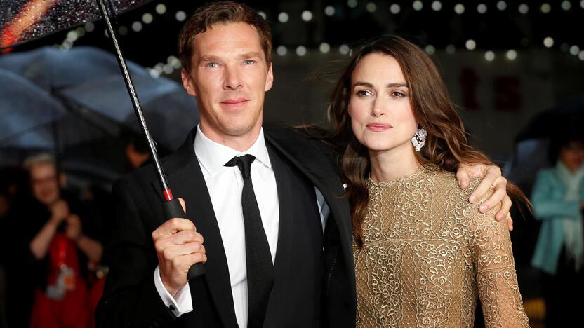 B. Cumberbatchas ir K. Knightley