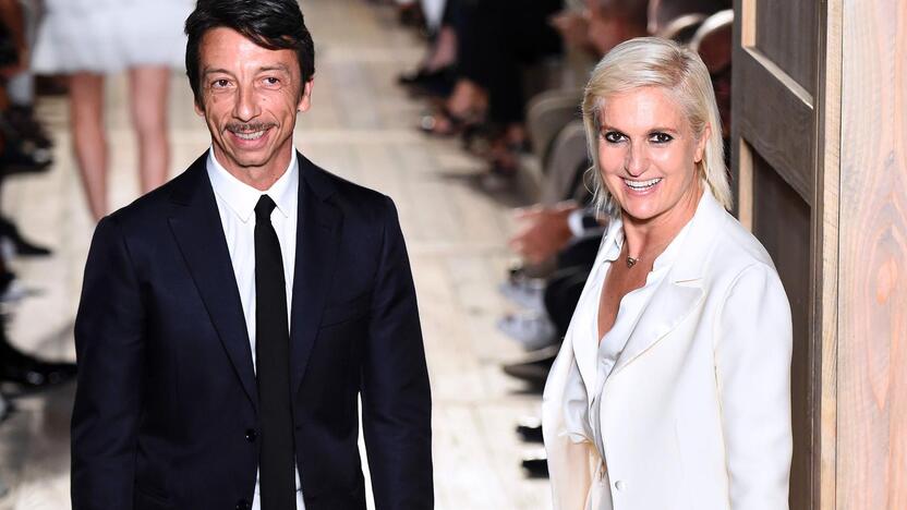 „Valentino“ dizaineriai Pieras Paolo Piccioli ir Maria Grazia Chiuri 