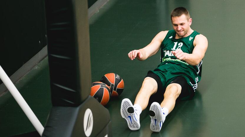 „Žalgirio“ treniruotė prie susitikimą su Krosnodaro "Lokomotiv-Kuban"