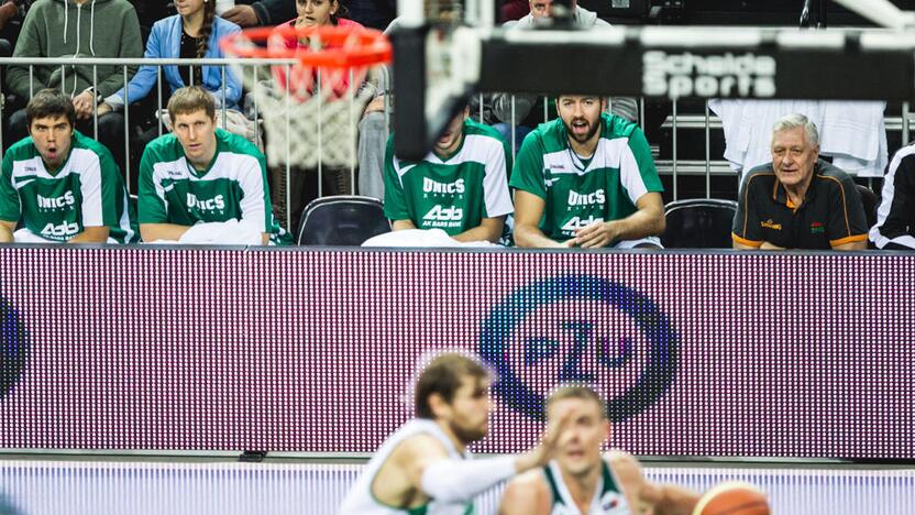 Kauno "Žalgiris" nepasipriešino Kazanės "Uniks"