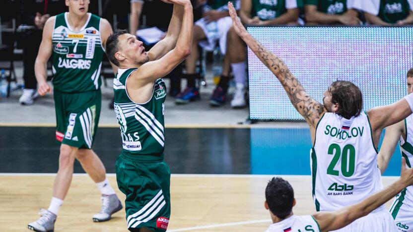 Kauno "Žalgiris" nepasipriešino Kazanės "Uniks"