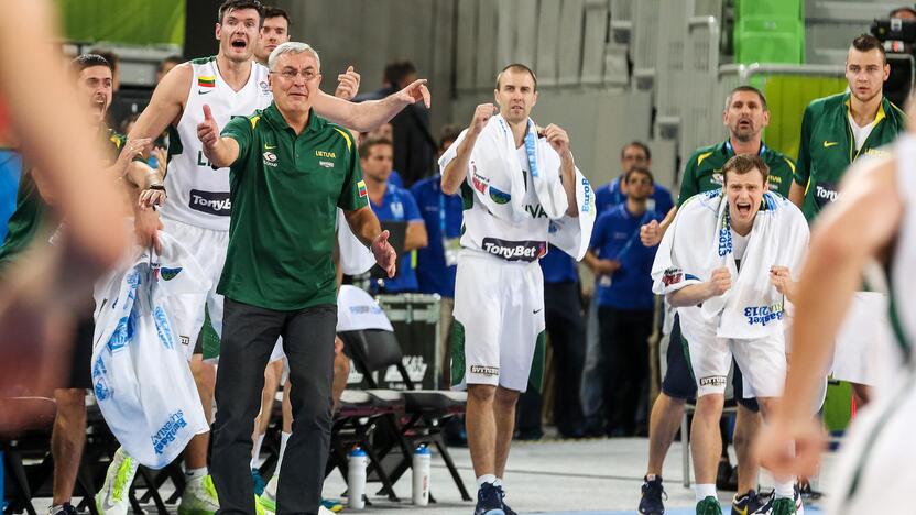 Eurobasket: Lietuva - Prancūzija