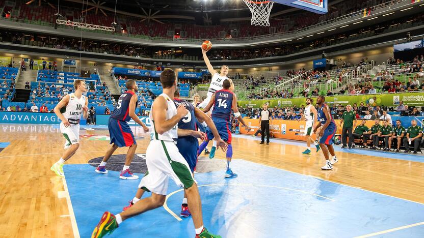 Eurobasket: Lietuva - Prancūzija