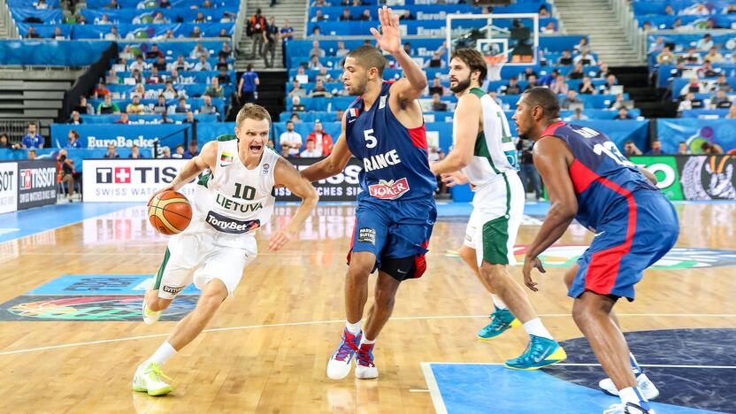 Eurobasket: Lietuva - Prancūzija