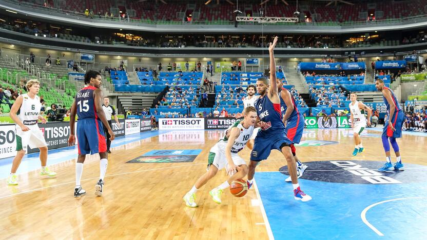 Eurobasket: Lietuva - Prancūzija