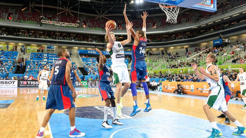 Eurobasket: Lietuva - Prancūzija