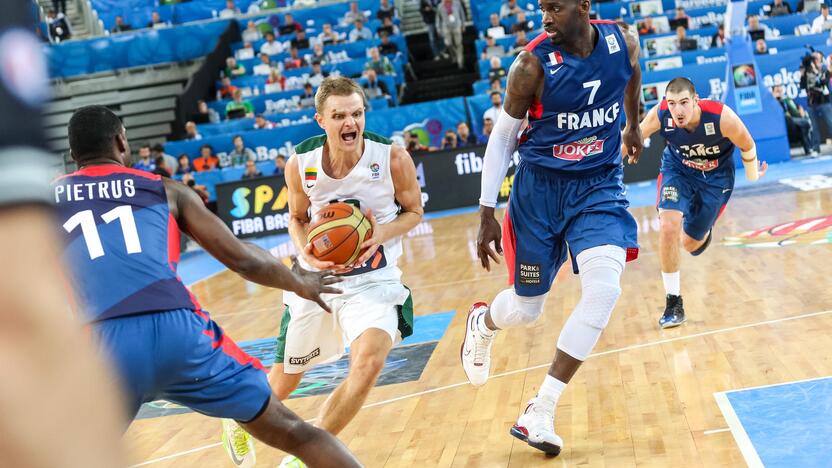 Eurobasket: Lietuva - Prancūzija