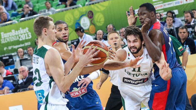 Eurobasket: Lietuva - Prancūzija