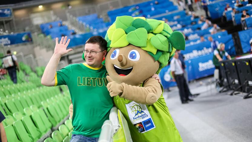 „Eurobasket“: Lietuva - Belgija