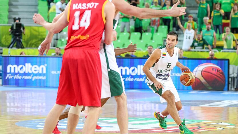 „Eurobasket“: Lietuva - Belgija