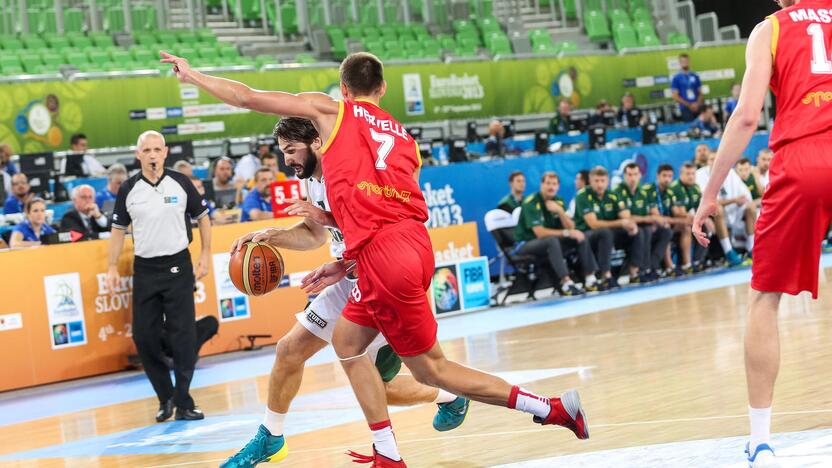 „Eurobasket“: Lietuva - Belgija