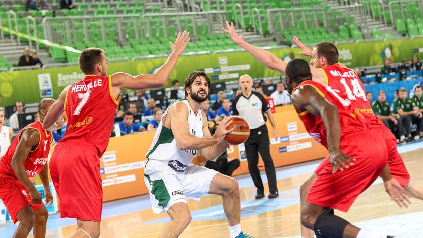 „Eurobasket“: Lietuva - Belgija