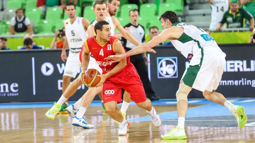 „Eurobasket“: Lietuva - Belgija