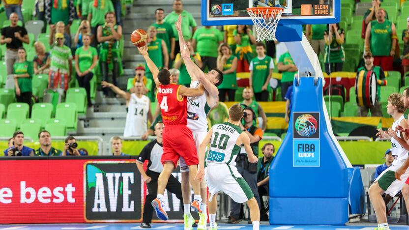 „Eurobasket“: Lietuva - Belgija