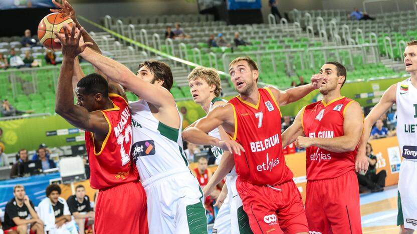 „Eurobasket“: Lietuva - Belgija