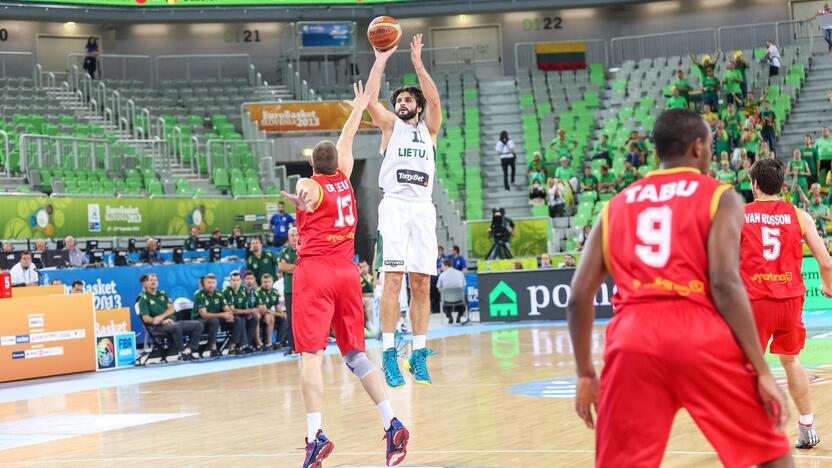 „Eurobasket“: Lietuva - Belgija