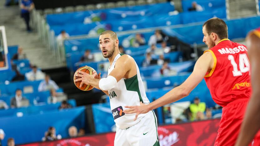 „Eurobasket“: Lietuva - Belgija