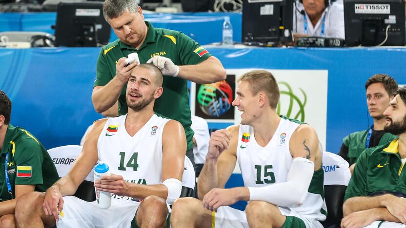 „Eurobasket“: Lietuva - Belgija