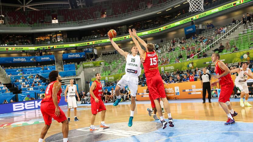 „Eurobasket“: Lietuva - Belgija