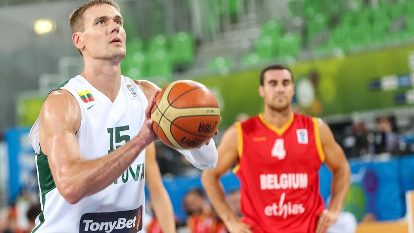 „Eurobasket“: Lietuva - Belgija