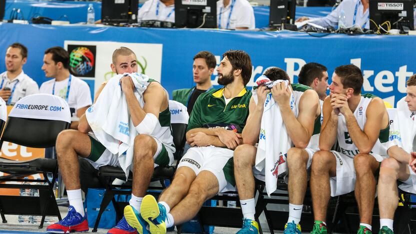 „Eurobasket“: Lietuva - Belgija